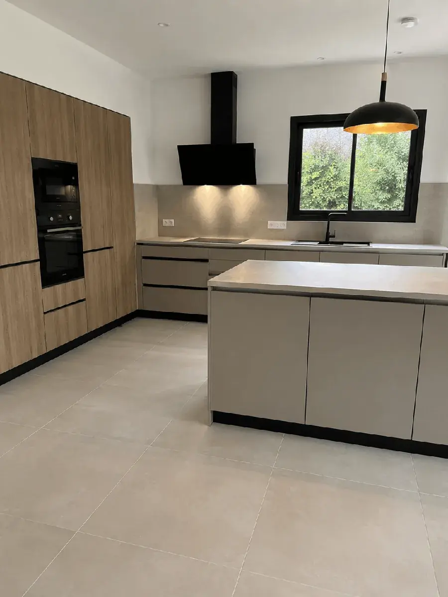 Carrelage de cuisine et crédence à Nantes