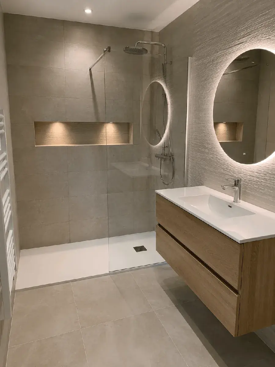 Carrelage salle de bain et faïence murale à Nantes