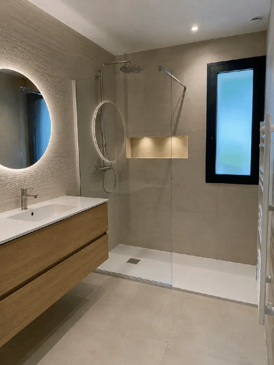 Rénovation complète de salle de bain à Nantes